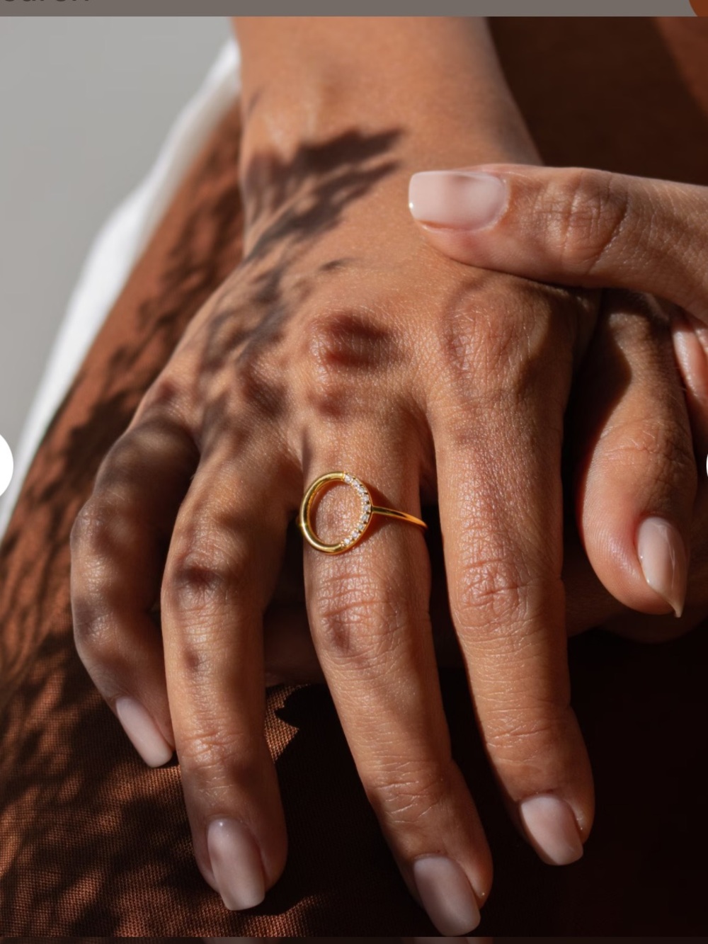 🌙open circle ring🌙